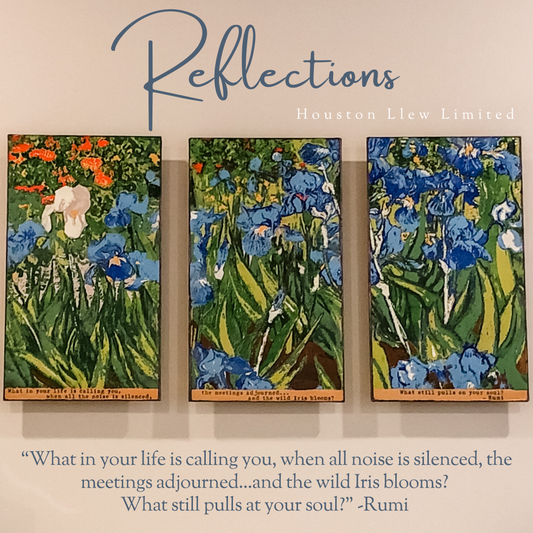 Reflections: Large Art by Houston Llew Limited - Four Seasons Gallery
