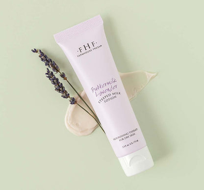 Buttermilk Lavender Steeped Milk Hand Lotion - Four Seasons Gallery