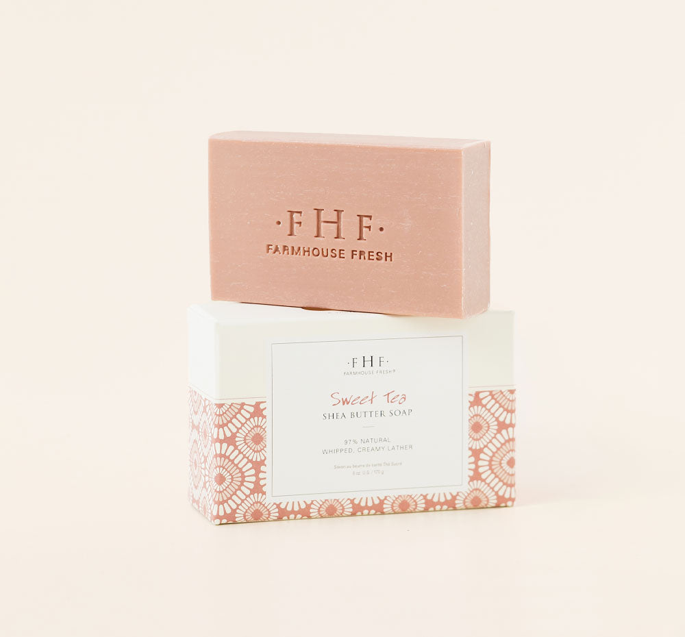 Sweet Tea Shea Butter Soap Wrapped - Four Seasons Gallery