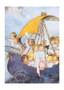 Babies On Sailboat
