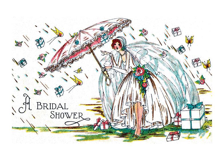 Bride With Umbrella