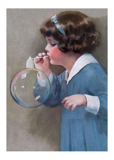 Girl Bubble Blower