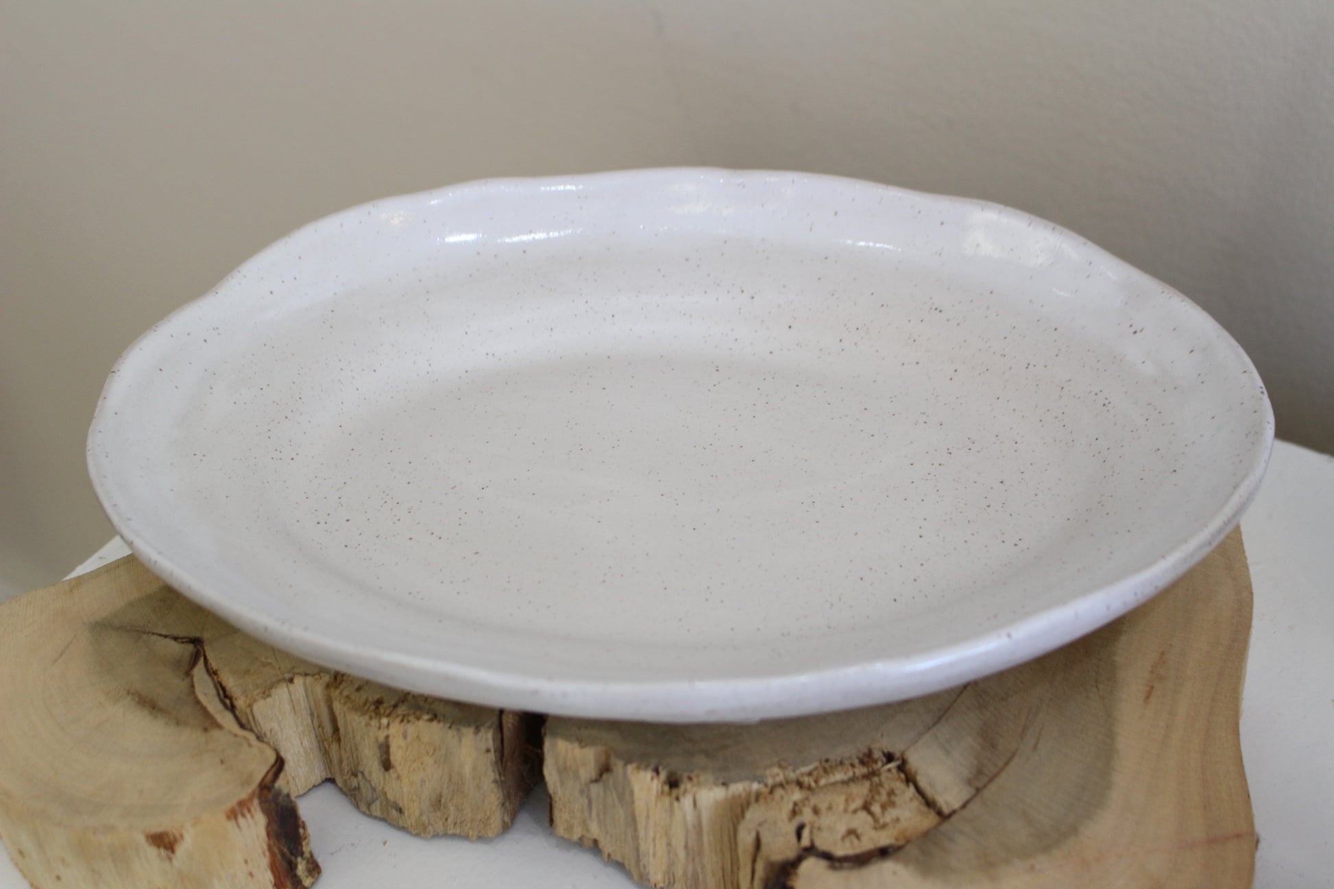 Small Oval Platter - Simply White