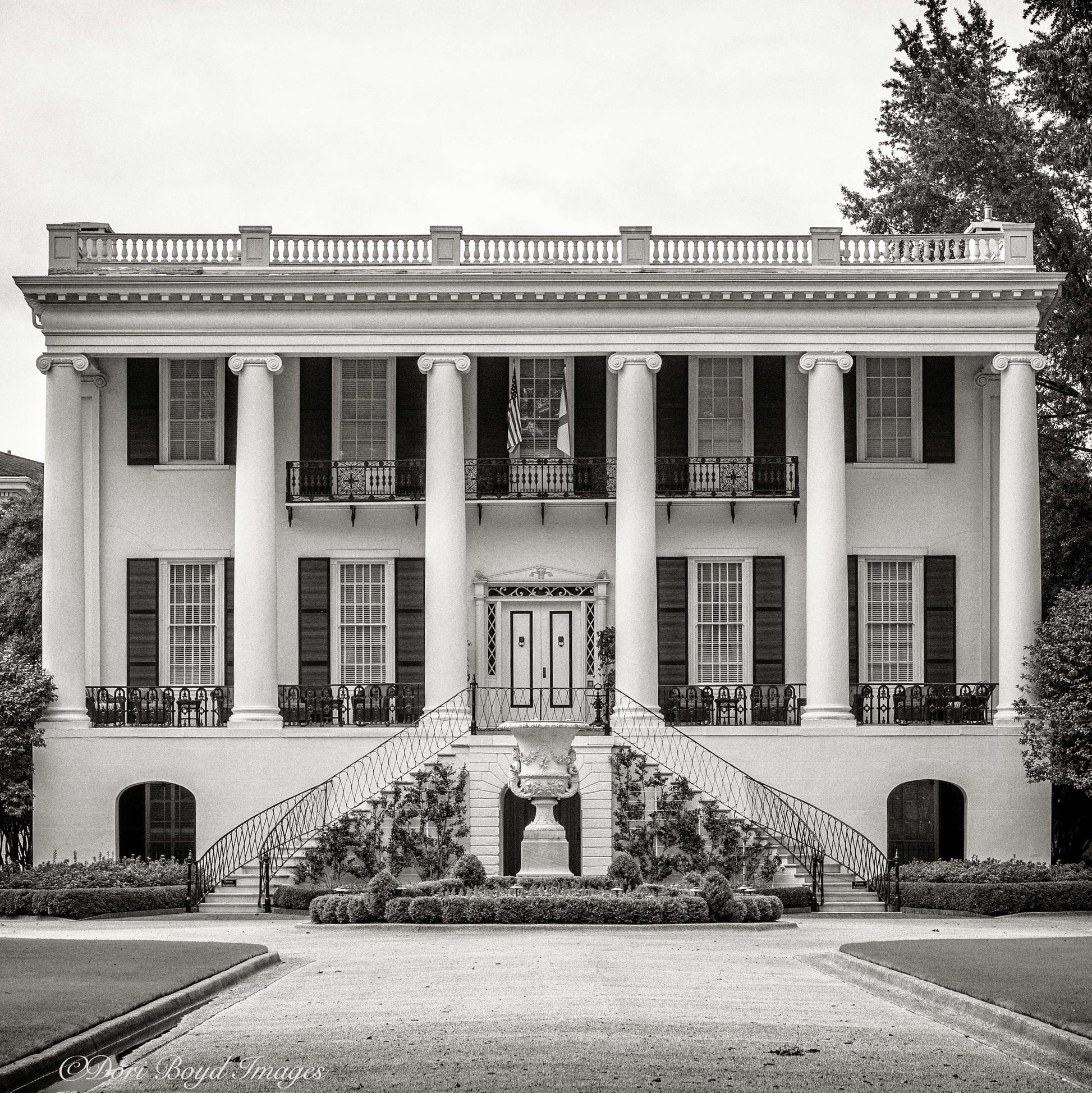 Alabama President's House B&W