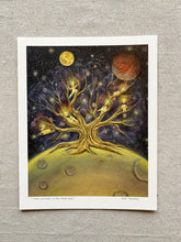 Load image into Gallery viewer, &quot;Star Children in the Moon Tree&quot; Print