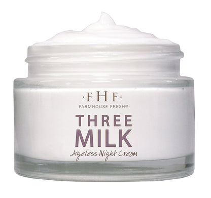 Three Milk Ageless Sleep Cream with Peptides